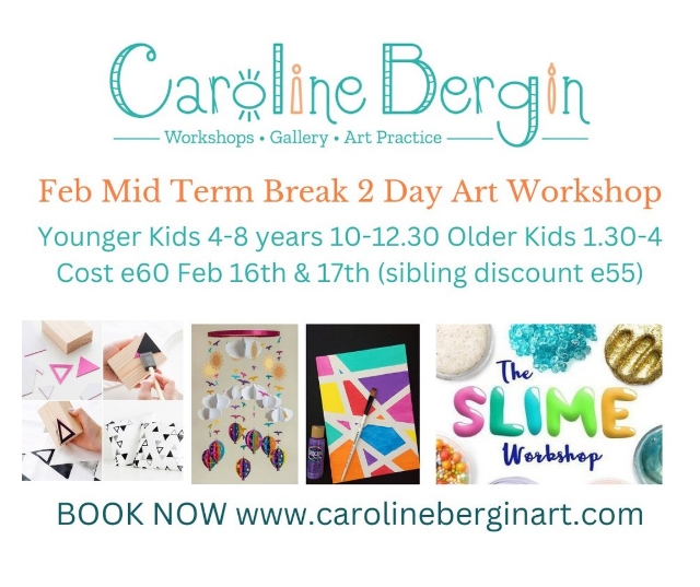 February Mid Term Break 2 Day Art Workshop (Younger Children's Morning Session)