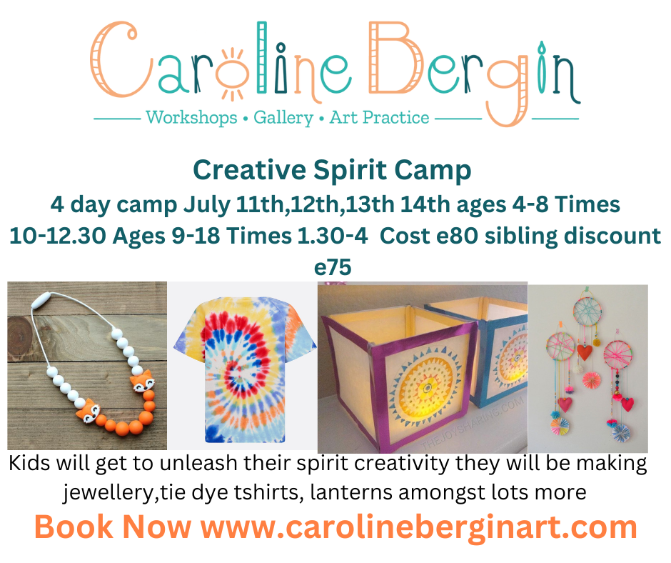 Creative Spirit Camp ages 9-18 years July  11th 12th 13th 14th