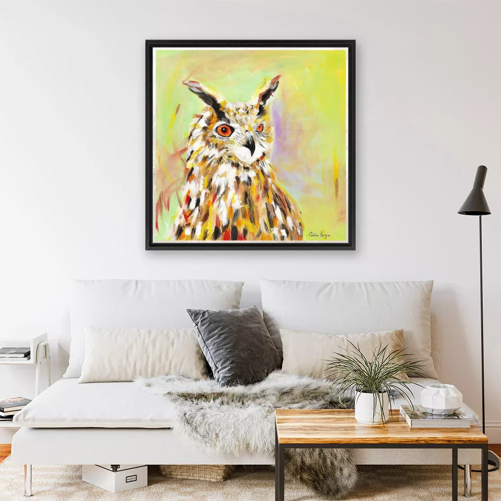 Mr Wise – Owl Painting - Image 3