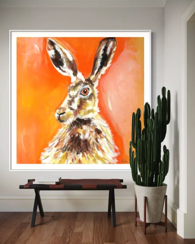 Hare painting wexford to Dublin