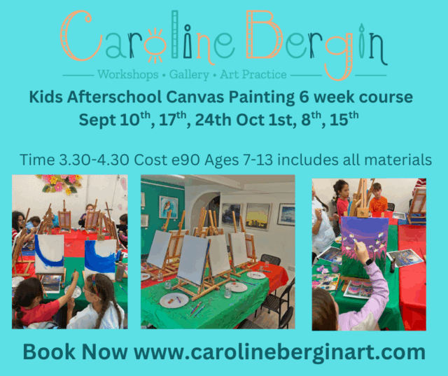 Afterschool Canvas Painting Ages 7-13 Sept/Oct 6 weeks