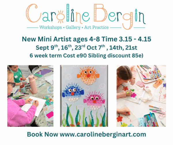 Mini Artist Afterschool Ages 4-8 Sept /Oct