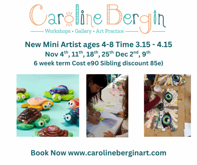 Mini Artist Afterschool Ages 4-8 Nov/Dec