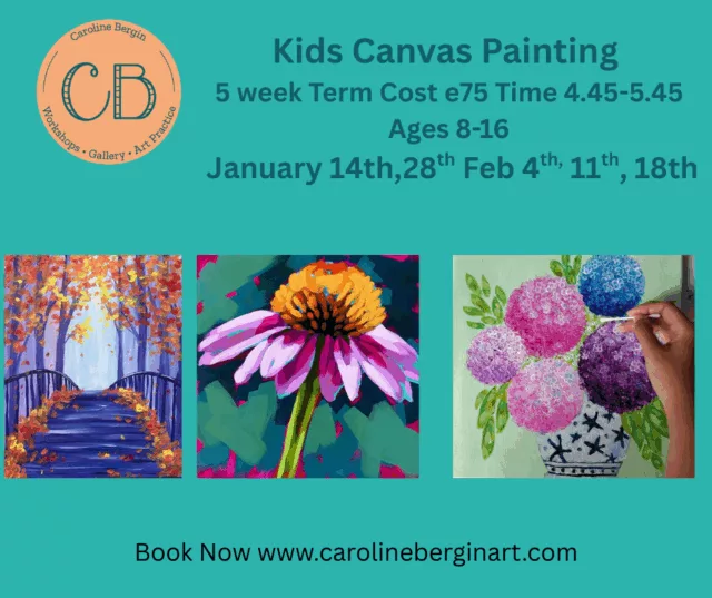 Afterschool Canvas Painting Ages 7-13 Jan 2026 5 weeks