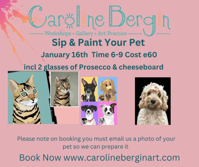 Sip & Paint your own pet