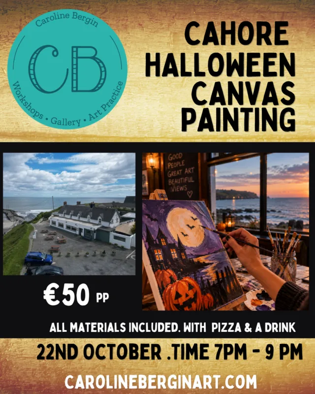 The Strand Cahore Halloween Sip & Paint Oct 22nd